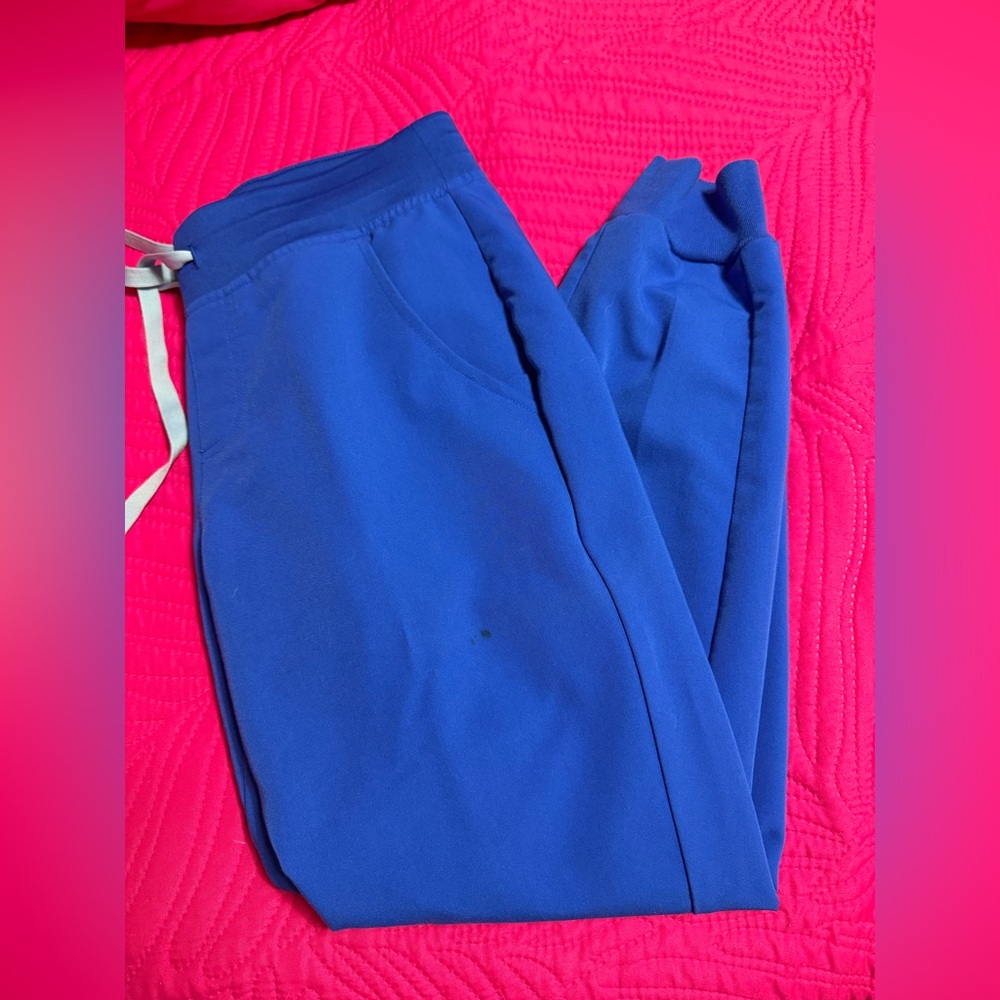 FIGS - HIGH WAISTED JOGGERS ROYAL BLUE